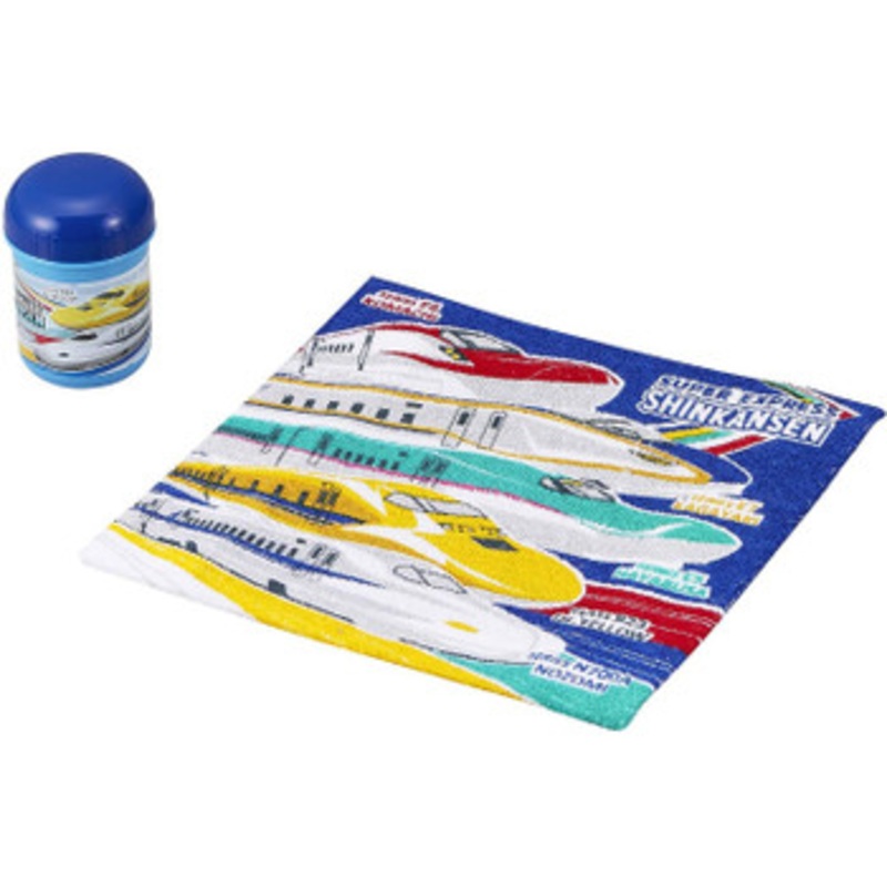 Shinkansen Lunch Hand Towel with Case
