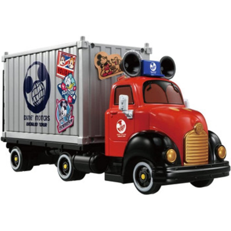 Takara Tomy Tomica Disney Motors World Tour Dream Car Carrier Truck