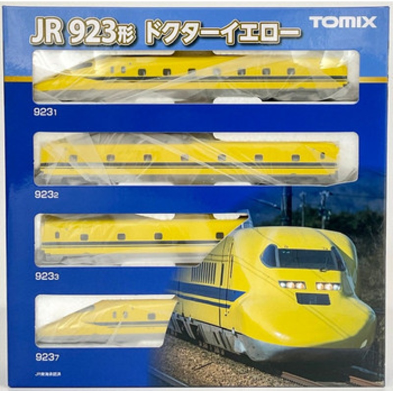 Tomix 98480 JR Type 923 Shinkansen Electric Track Comprehensive Test Vehicle (Doctor Yellow) 4 Cars Set (N scale)
