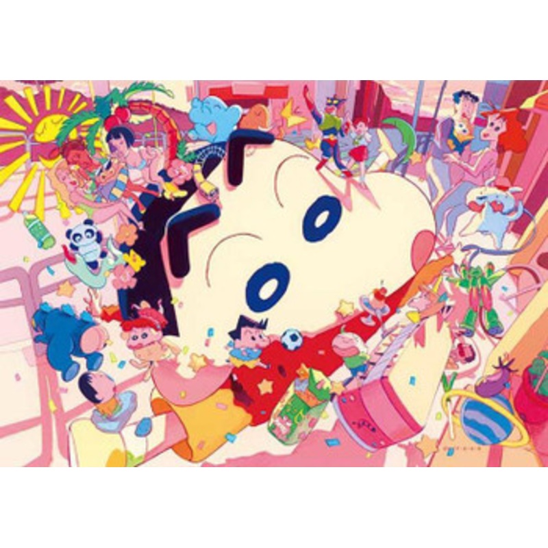 Appleone APP-KY2214 Jigsaw Puzzle Crayon Shin-chan 30th Anniversary Art (108 Pieces)