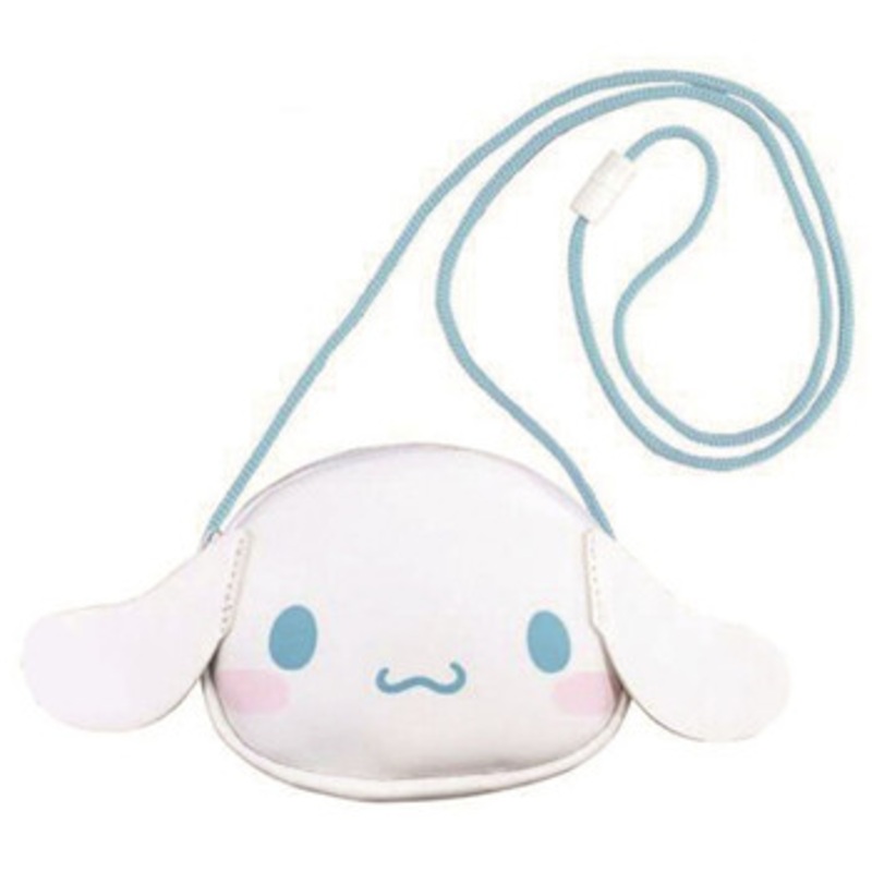 Hatakeyama Shoji Sanrio Pouch With Neck Strap – Cinnamoroll Face