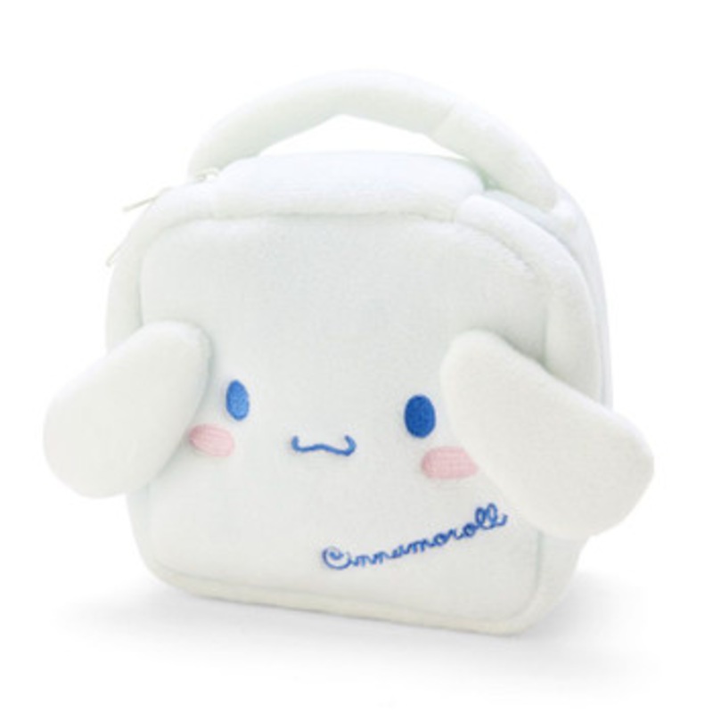 Sanrio Face-shaped Pouch Cinnamoroll