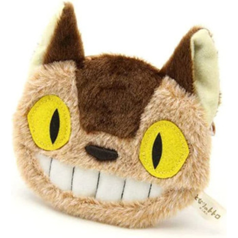Sun Arrow Fluffy Plush Doll Coin Case Studio Ghibli My Neighbor Totoro The Cat Bus
