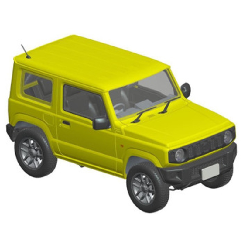 Fujimi NEXT Car 1/24 Suzuki Jimny JB64 (XC/Kinetic Yellow) Plastic Model