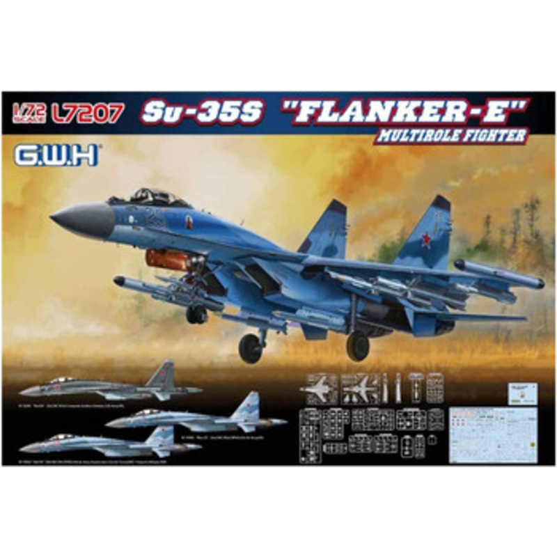 Great Wall Hobby 1/72 Russian Air Force Su-35S Flanker E Plastic Model