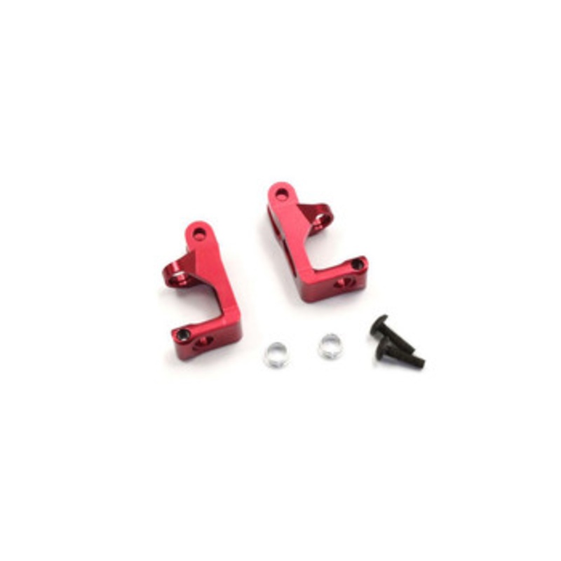 Kyosho MBW018RB Aluminum Front Hub Carrier (Red)
