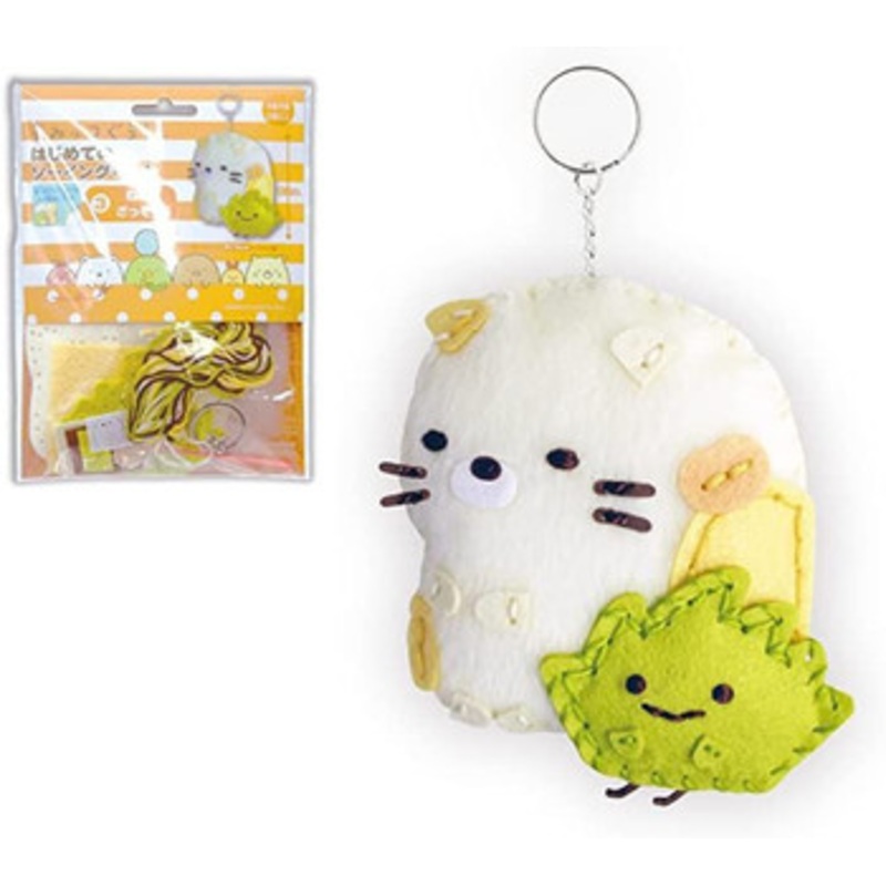 ONOEMAN First Sewing Kit Sumikko Gurashi Neko& Zassou