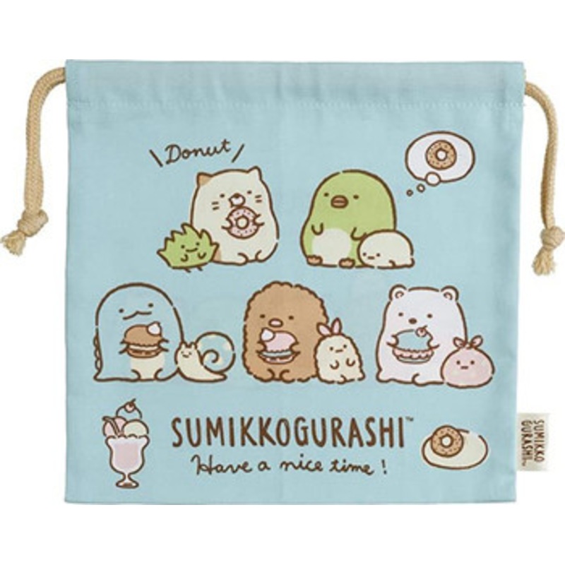 San-x Sumikko Gurashi Drawstring Pouch CA24905