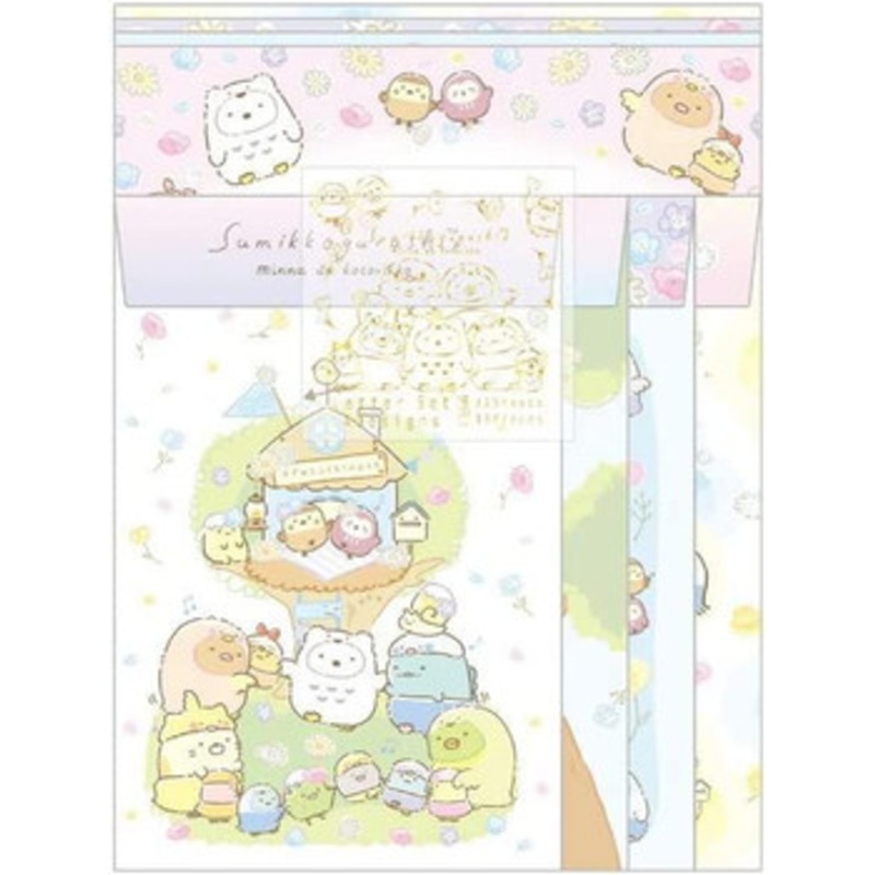 San-x Sumikko Gurashi Letter Set 2