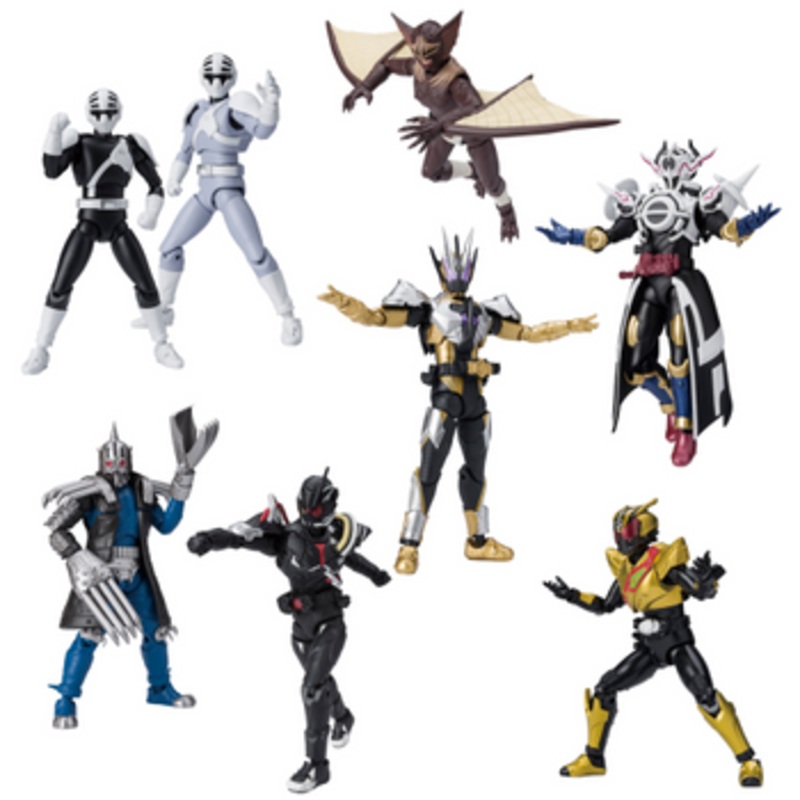 Bandai Candy Shodo-O Kamen Rider 9 10Pcs Box (Candy Toy)