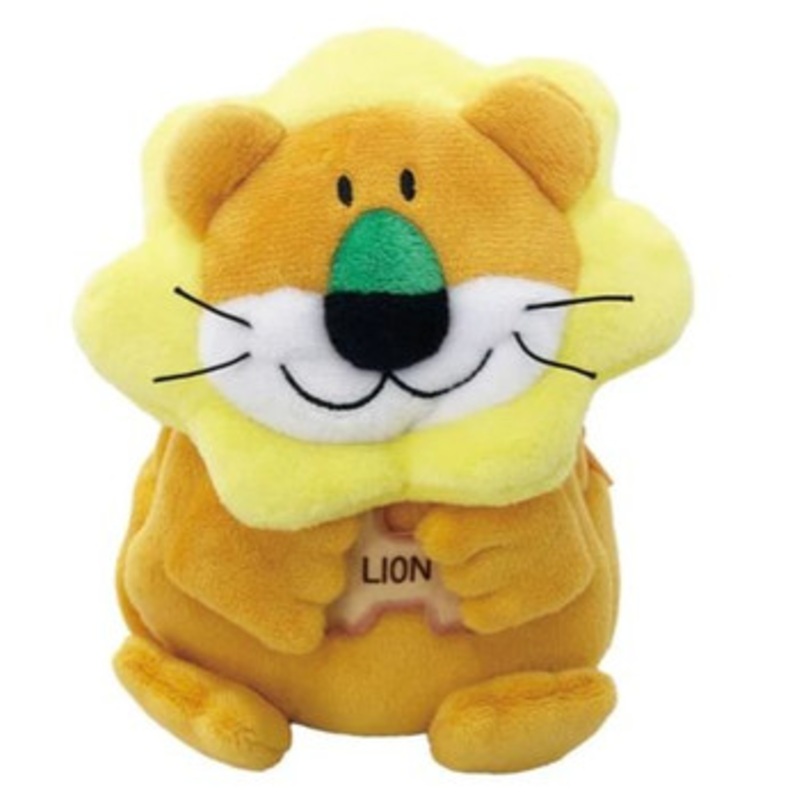 SK JAPAN Tabekko Animals Pouch (Lion)