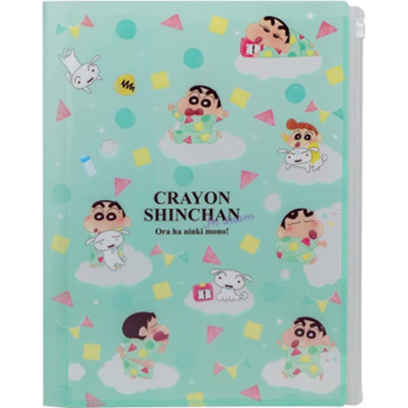 T’s Factory Crayon Shin-chan 6 Piece Clear File  Mint