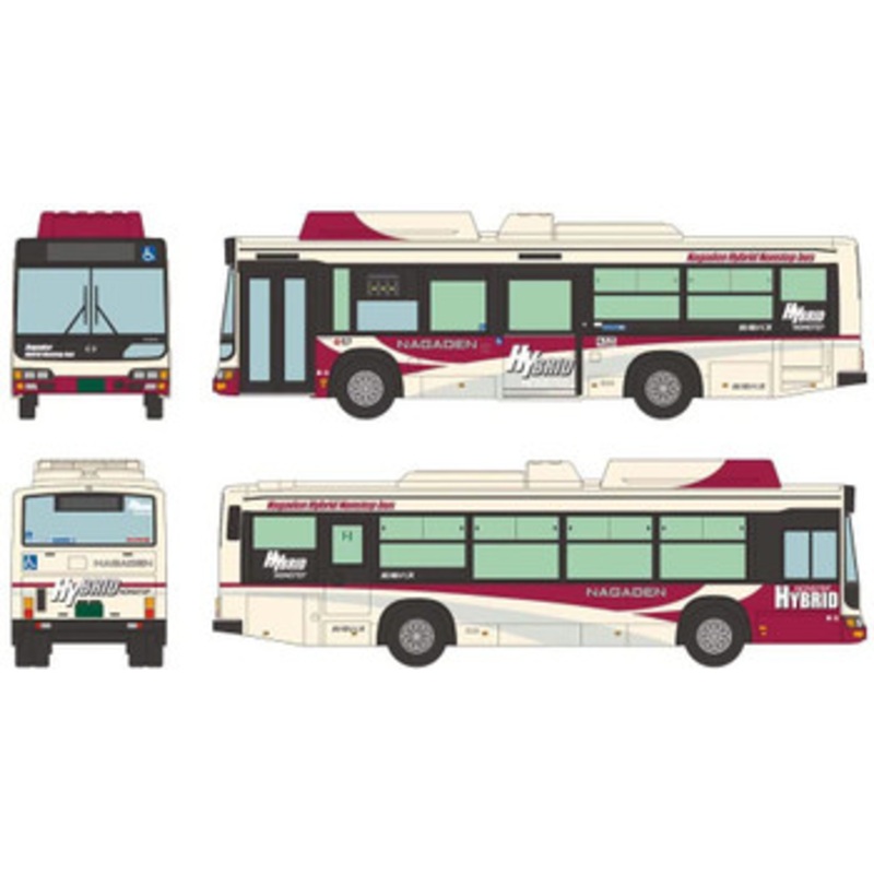 Tomytec The Bus Collection JB081 Nagaden Bus (Nagano)  (N scale)