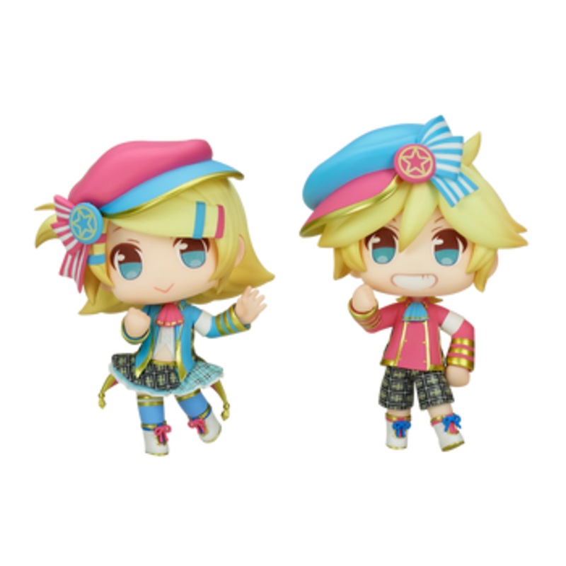 EMONTOYS Piapro Characters Trading Figure Kagamine Rin & Kagamine Ren (Hatsune Miku)