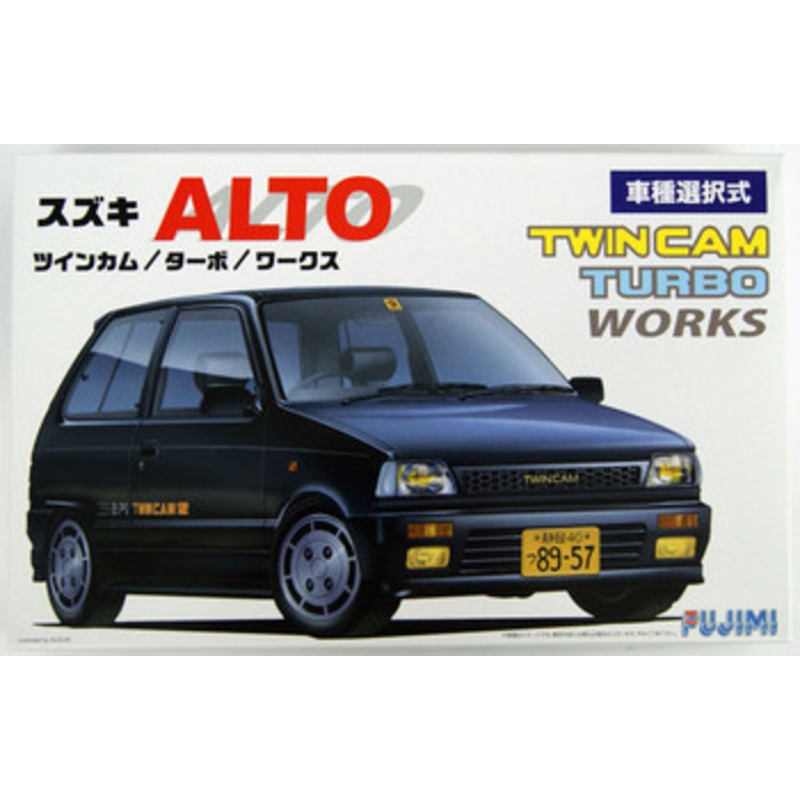 Fujimi 1/24 Suzuki Alto Twincam / Turbo / Works Plastic Model