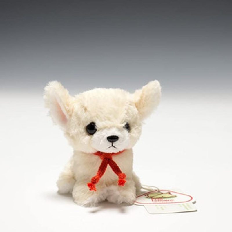 Plush Toy Mascot Candy Fontaine Chihuahua (Ivory)