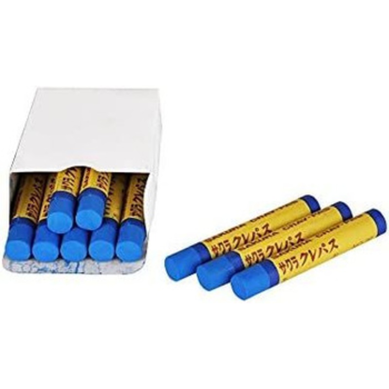 SakuraCraypas Cray-pas Oil Pastel Set (10 pcs)  Blue