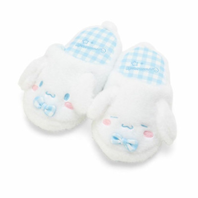 Sanrio Face Slippers Room Shoes Kids Cinnamoroll