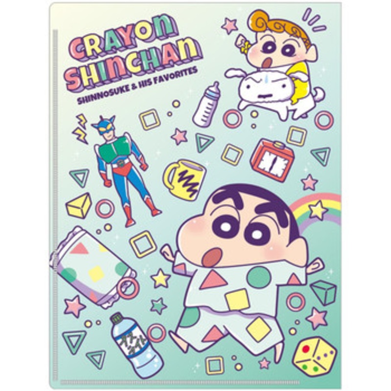 T’s Factory Crayon Shin-chan Loose Leaf Pocket Clear File – Pajama Shin-chan