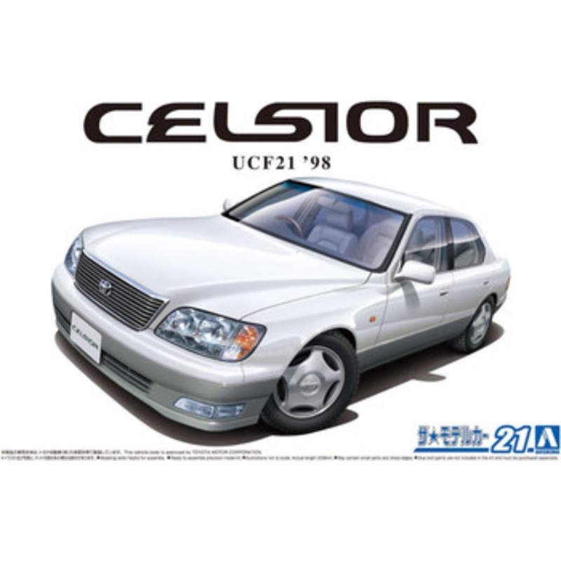 Aoshima The Model Car 1/24 Toyota UCE21 Celsior C type ’98 Plastic Model