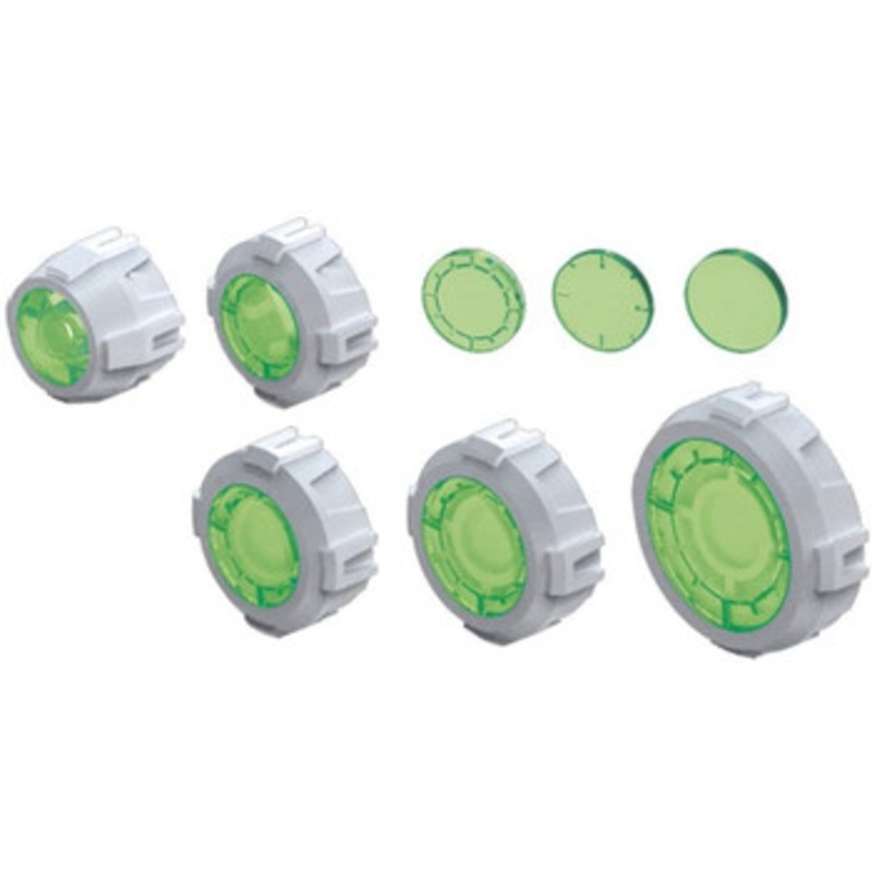 Bandai Builders Parts HD MS Sight Lens 01 (Green) Plastic Model