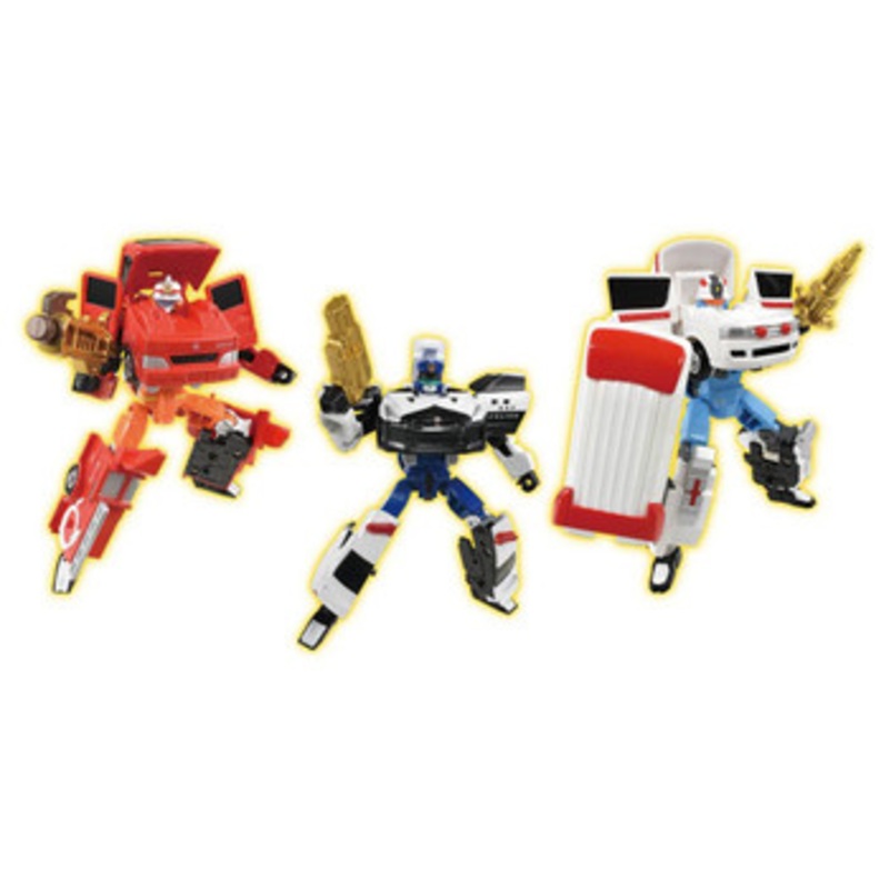 Takara Tomy Tomica Job Labor Police Fire & Rescue First Aid DX Set
