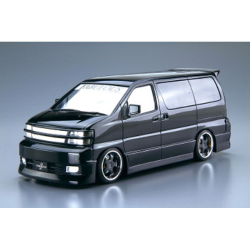 Aoshima The Tuned Car 1/24 Nissan Fabulous APE50 Elgrand ’00 Plastic Model (Re-Run)