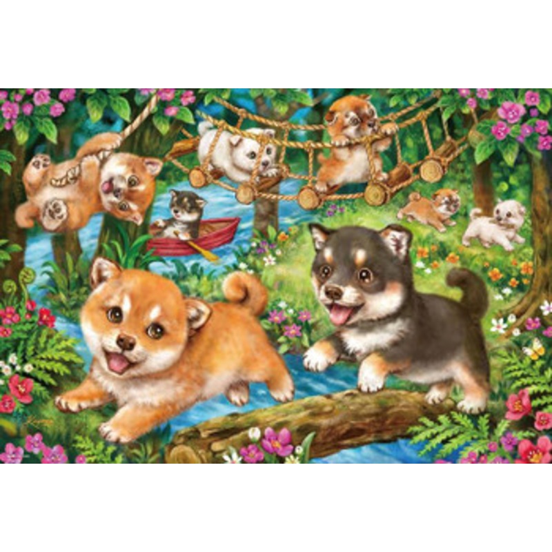 Beverly 31-537 Jigsaw Puzzle Shiba Inu Adventure (1000 Pieces)