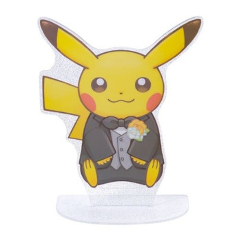 Pokemon Center Original Pokemon Garden Wedding Pikachu Stand (M)