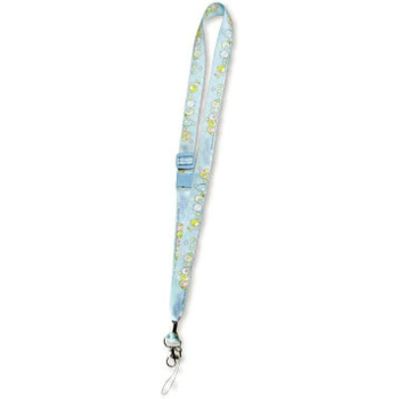 T’s Factory Sumikko Gurashi Antibacterial Neck Strap Starry Sky / Light Blue