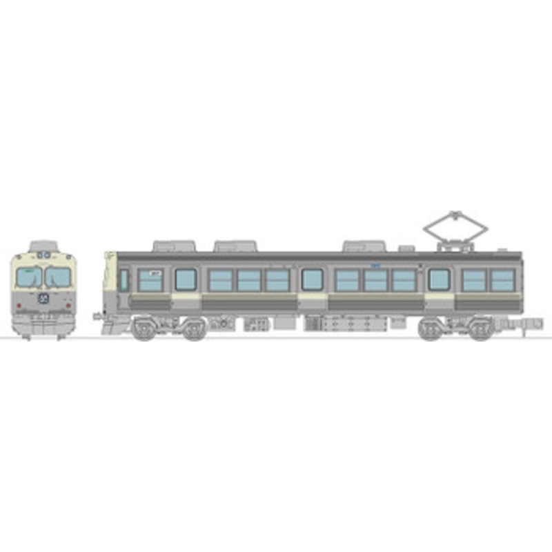 Tomytec Hokuriku Railroad Series 8000 8802 Configuration Revival Painting 2 Cars Set (N scale)