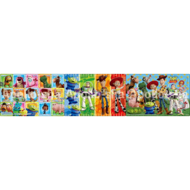 Apollo-sha 24-171 Jigsaw Puzzle Disney Toy Story Panorama Puzzle (18+24+32 Pieces)