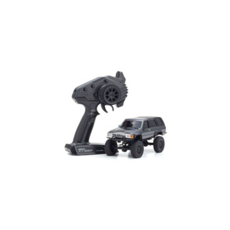 Kyosho RC Model Car  Ready Set MINI-Z 4E4 Series Toyota 4Runner(Hilux Surf) Dark Gray Metallic 32522GM