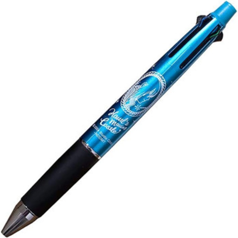 Movic Multifunction Pen (4 Colors Ballpoint Pen 0.7mm & Mechanical Pencil 0.5mm) Howl’s Moving Castle Jetstream 4 & 1