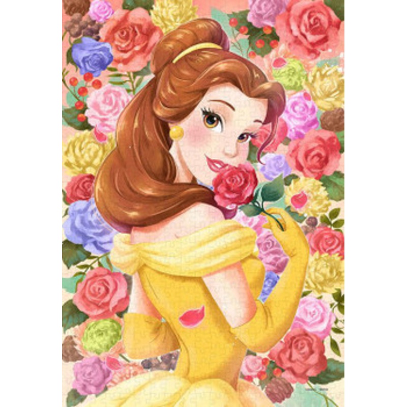 Tenyo DPG500-675 Jigsaw Puzzle Disney Beauty and the Beast Belle (Pure White) (500 S-Pieces)