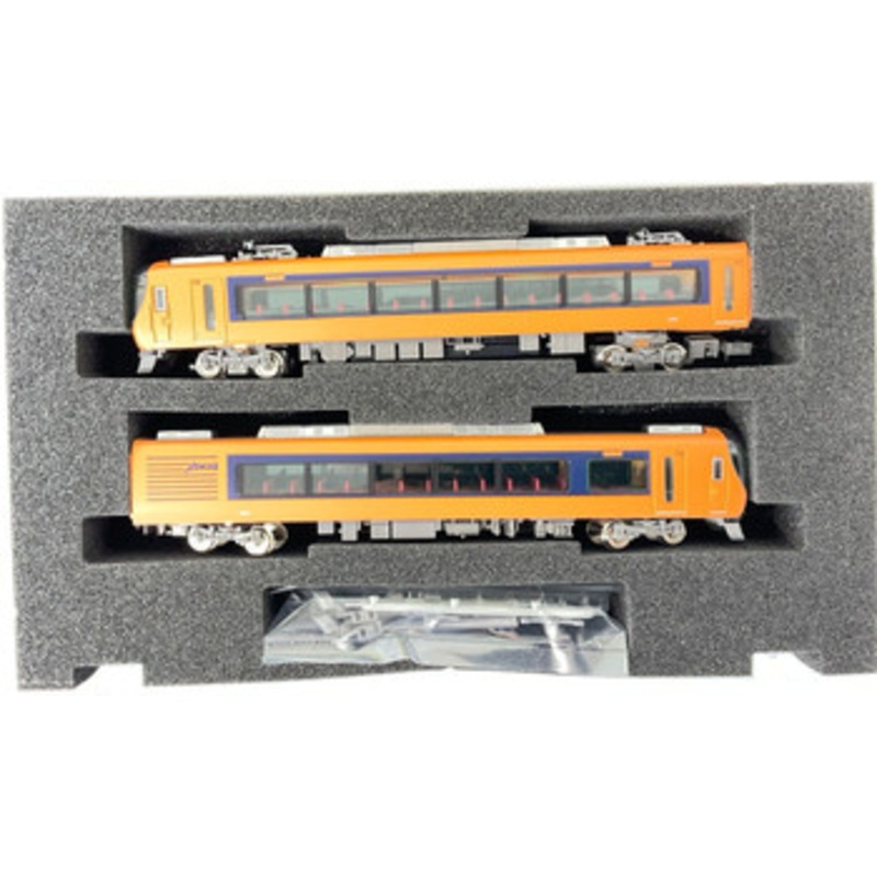 Greenmax 31605 Kintetsu Series 22600 Ace (Old Color/Destination Lighting/Old Seat Number Display) 2 Cars Set (N scale)