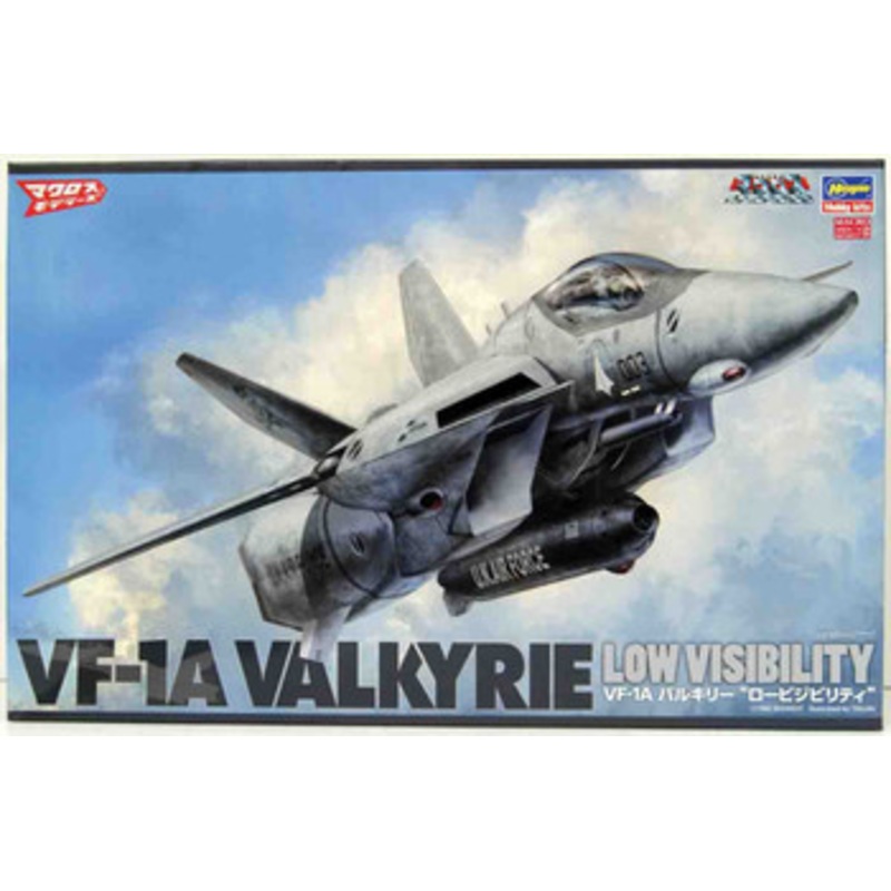 Hasegawa 1/48 Macross VF-1A Valkyrie Fighter Low Visibility Plastic Model