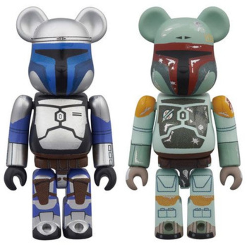 Medicom Bearbrick BE@RBRICK Star Wars: Jango Fett & Boba Fett 2PACK
