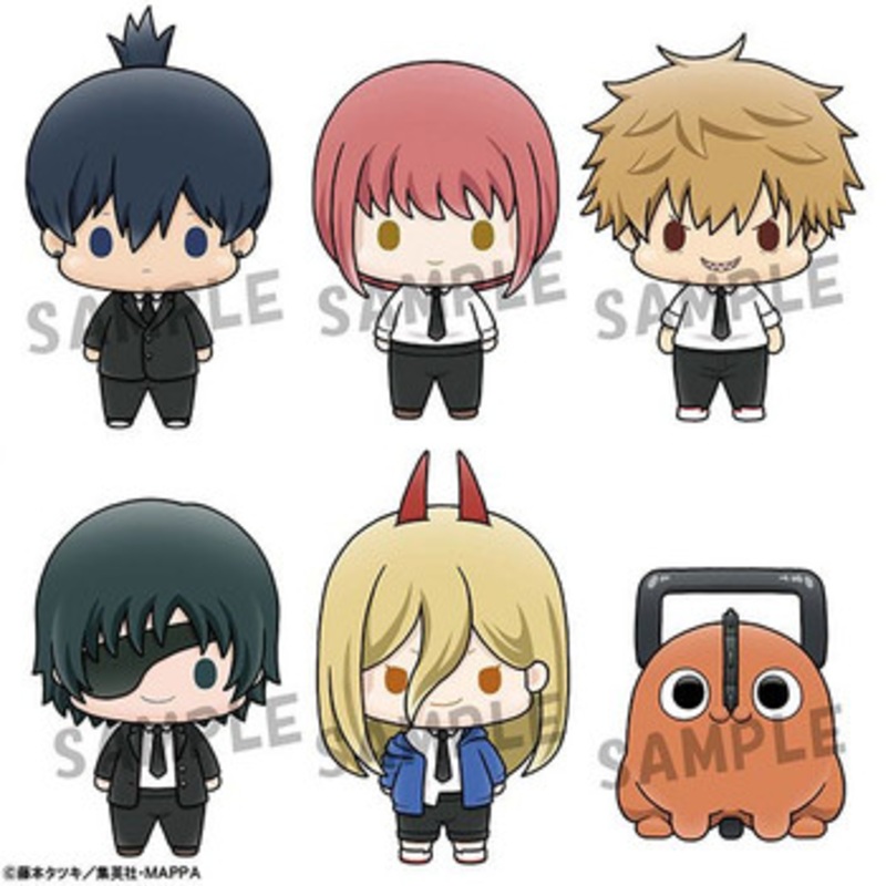 Megahouse Chokorin Mascot Chainsaw Man 6 pcs Complete Box
