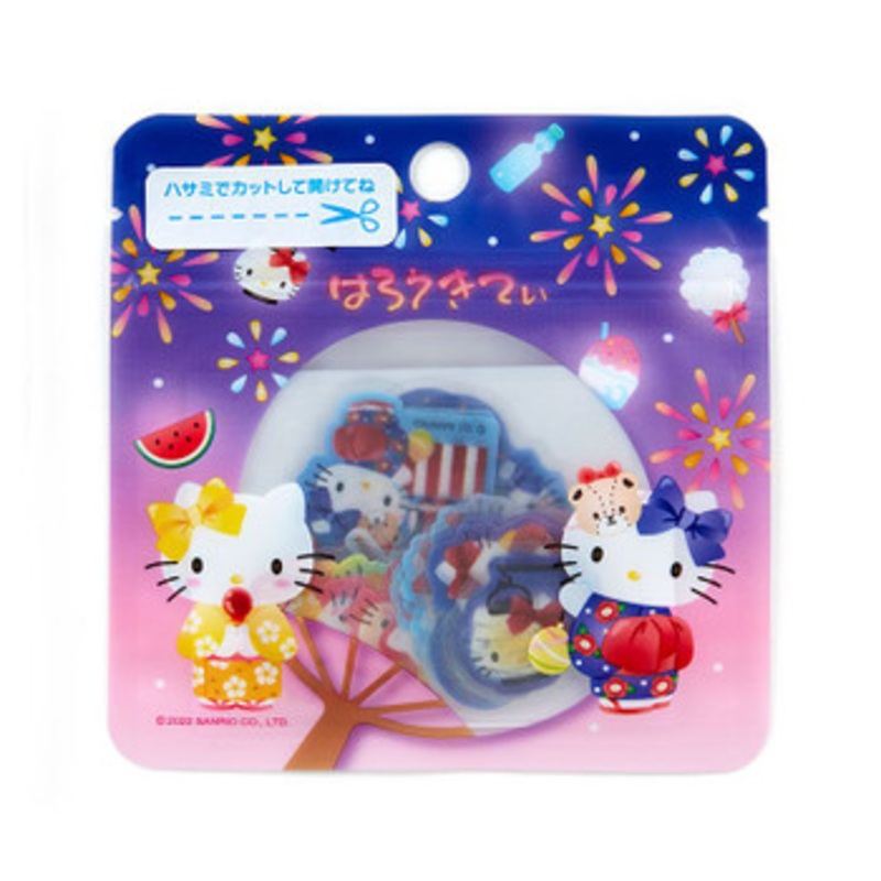 Sanrio Summer Sticker Pack (Japanese Style) Hello Kitty