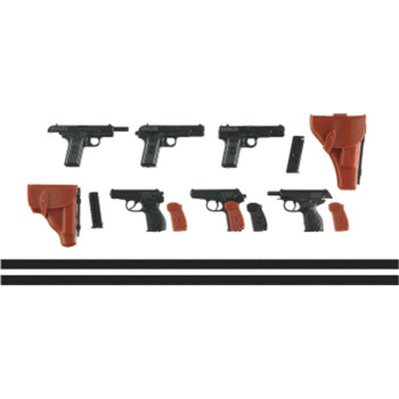 Tomytec Military Series 1/12 Little Armory LA085 Tokarev & Makarov Type Plastic Model