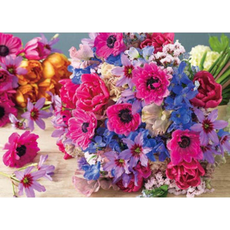 Appleone 500-300 Jigsaw Puzzle Beautiful Anemone Flowers (500 Pieces)