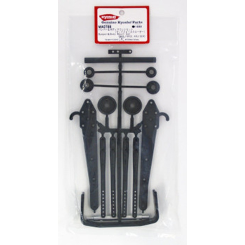Kyosho MA078B Bumper & Body Mount Set (Mad Force Cruiser)