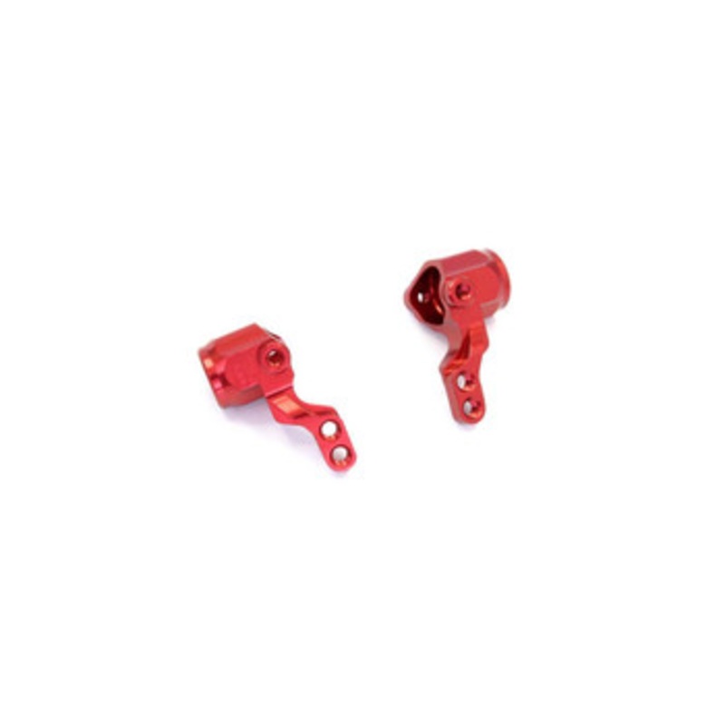 Kyosho MBW017RB Aluminum Knuckle Set (Red)