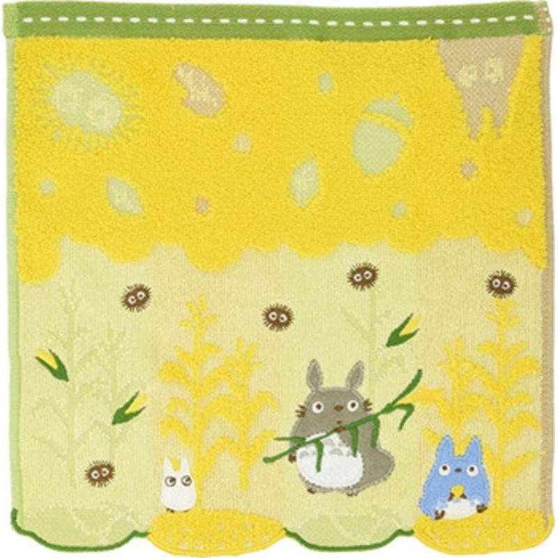 Marushin Mini Towel My Neighbor Totoro Corn and Totoro