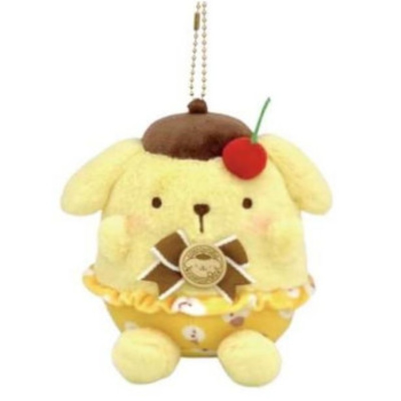 Nakajima Pom Pom Purin Muffin Patterned Plush Mascot