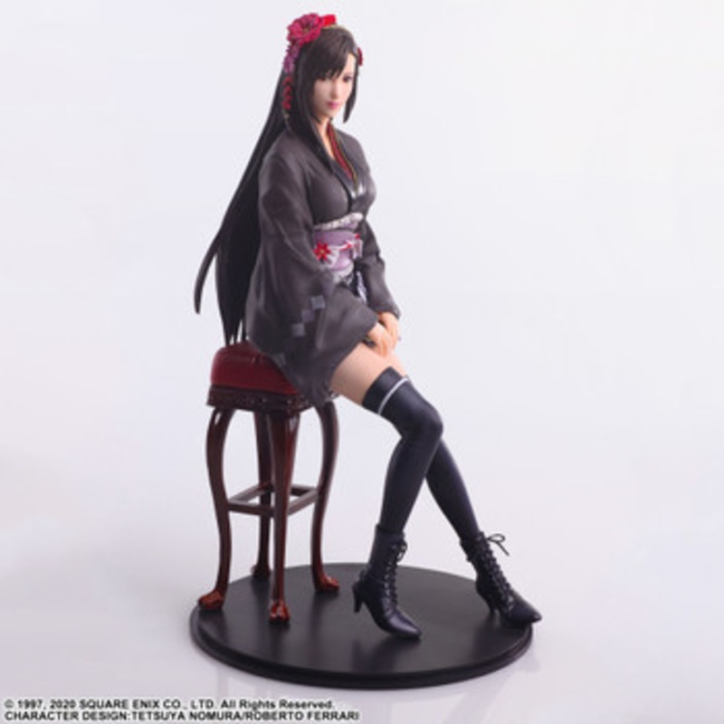 Square Enix Static Arts Tifa Lockhart Exotic Style Dress ver. Figure (Final Fantasy VII Remake)