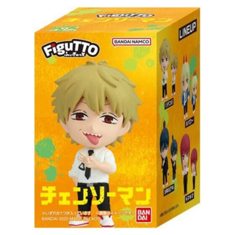 Bandai Life FiguTTO Figure Collection Chainsaw Man vol.1 (SINGLE RANDOM) (For Bath Use)
