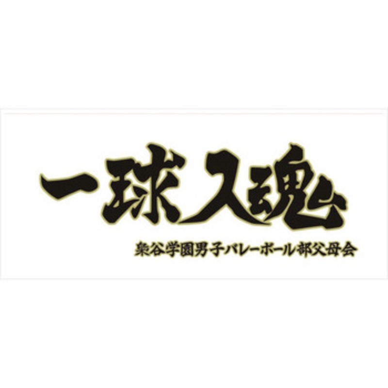 Haikyu!! TO THE TOP Banner Hand Towel One Ball Soul