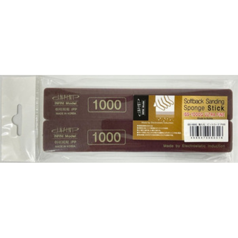 INFINI Model Sponge File Stick #1000 2pcs